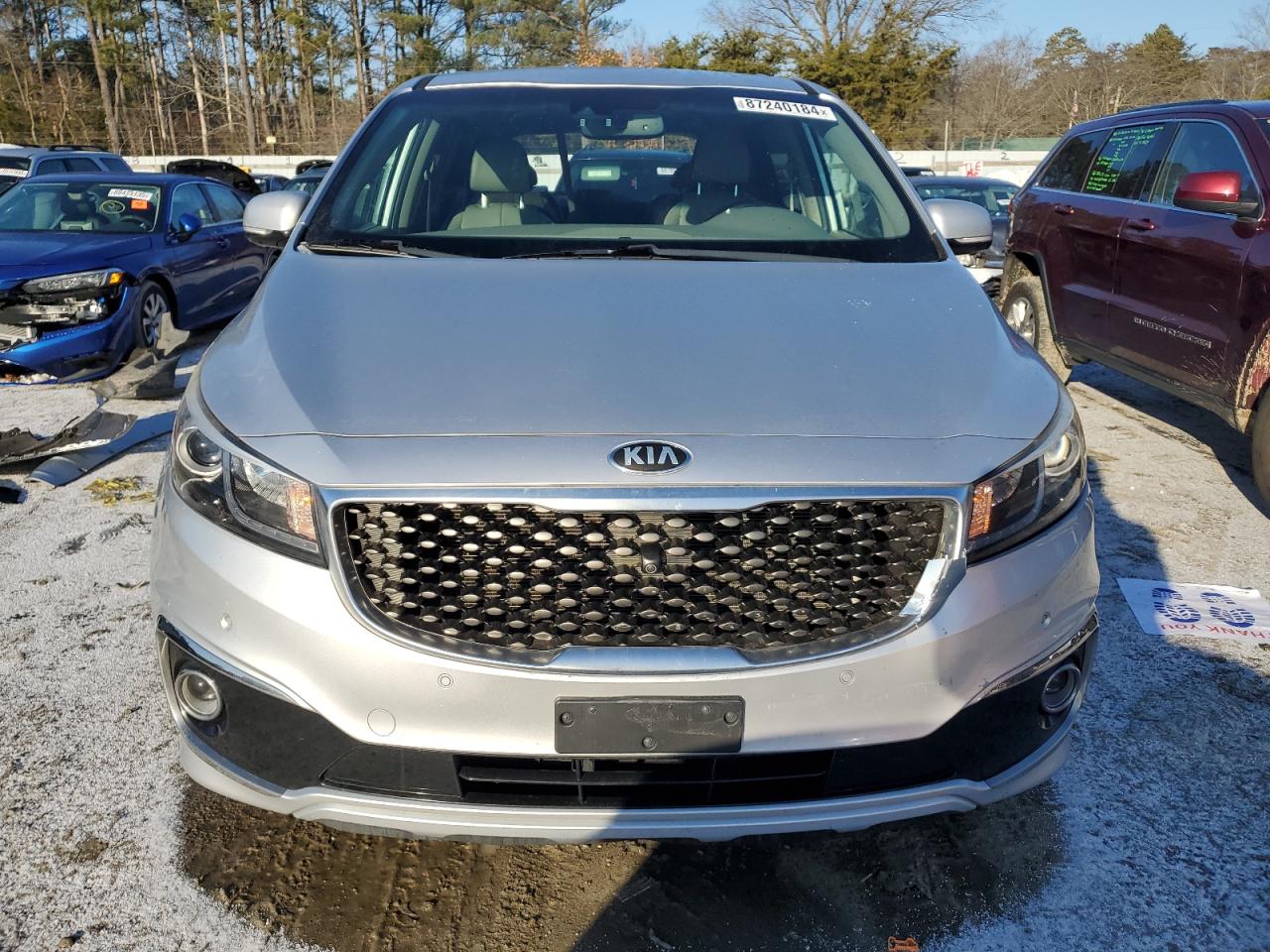 2016 KIA Sedona VIN KNDME5C11G6174476 Copart auction photo, rear end damage thumbnail 5