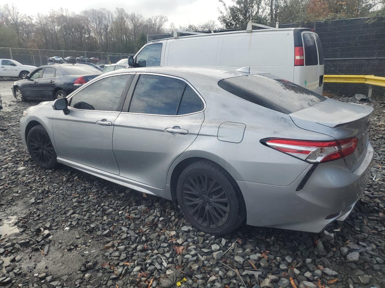 2020 Toyota Camry VIN 4T1G11AK2LU347758 Copart auction photo, all over damage thumbnail 2