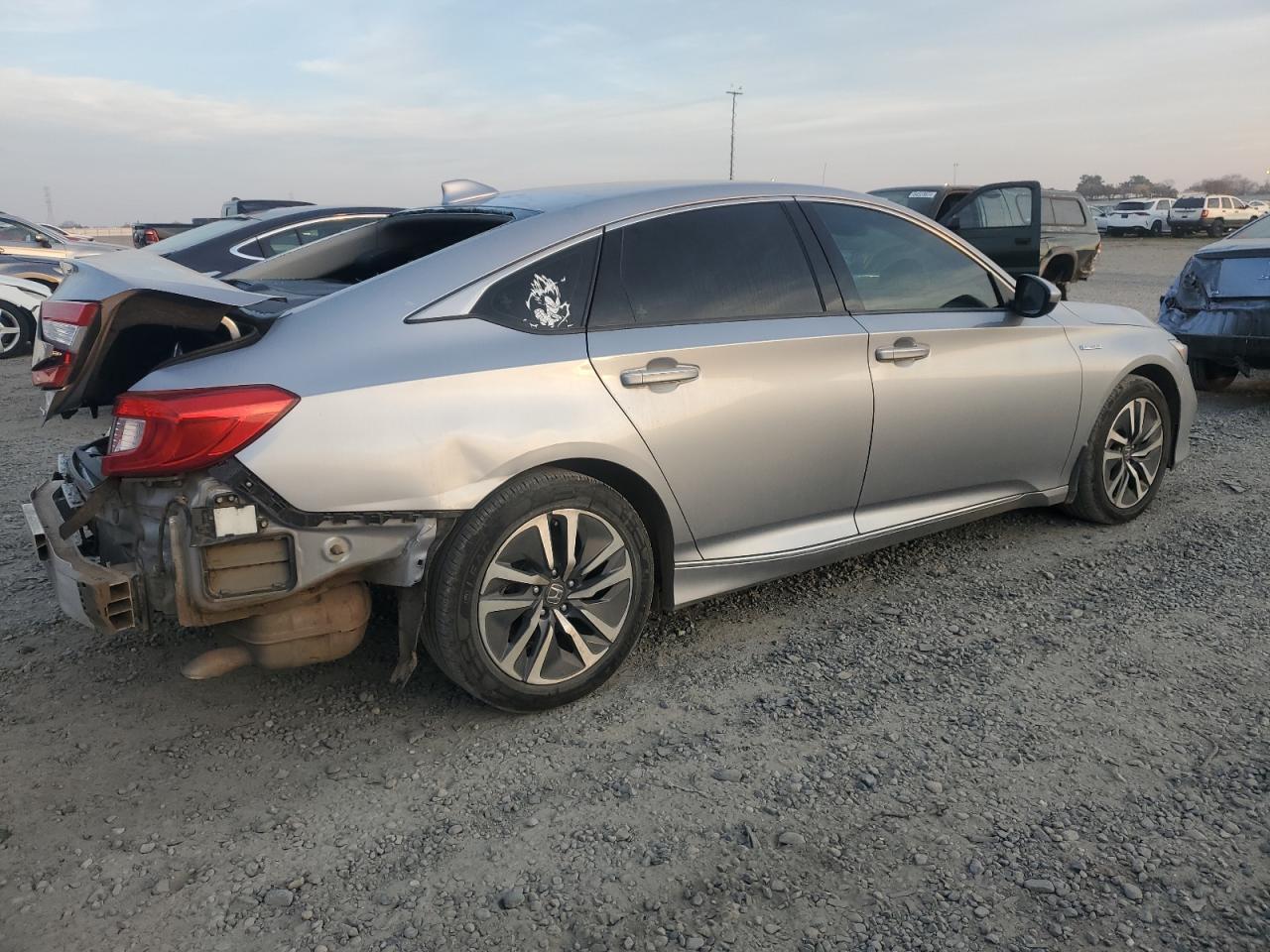 2021 Honda Accord VIN 1HGCV3F45MA016934 Copart auction photo, rear end damage thumbnail 3