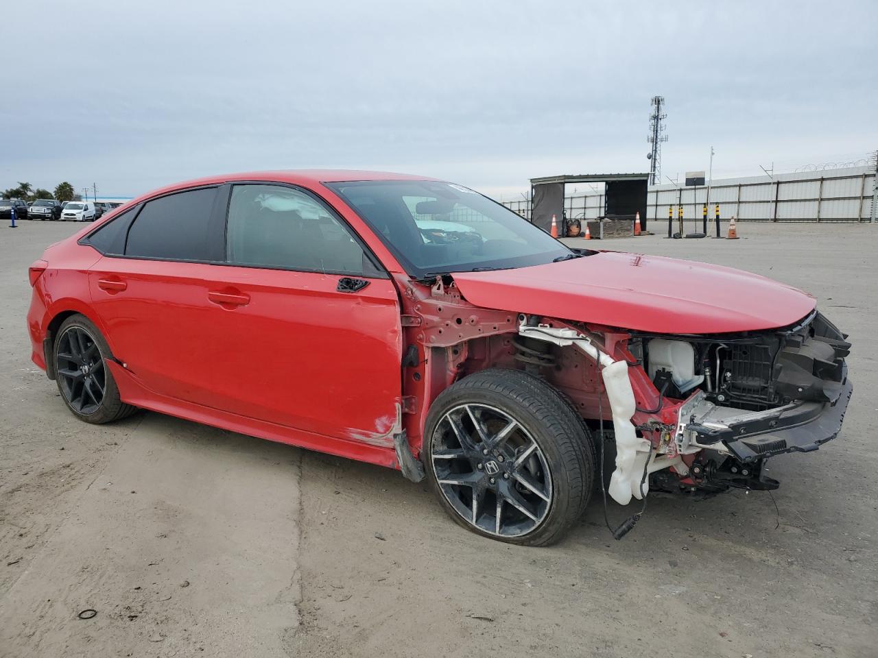 2023 Honda Civic VIN 2HGFE2F56PH521113 Copart auction photo, front end / undercarriage damage thumbnail 4