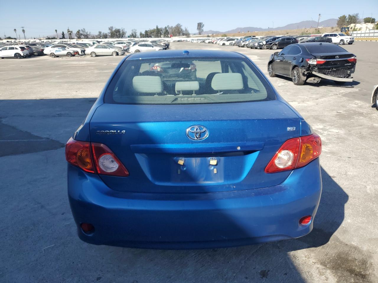 2010 Toyota Corolla VIN 1NXBU4EE7AZ278327 Copart auction photo, front end damage thumbnail 6