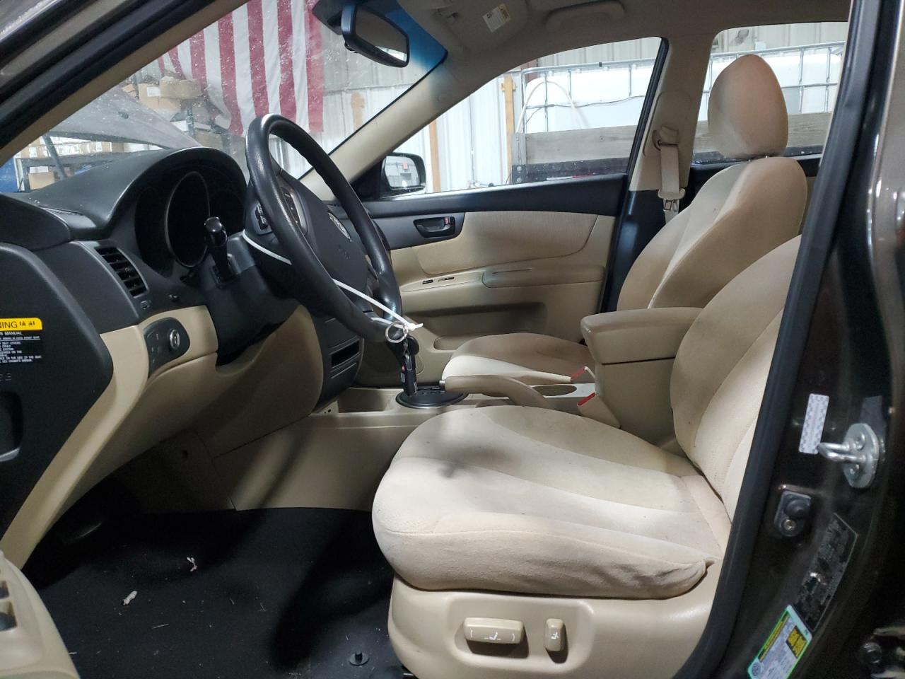 2010 KIA Optima VIN KNAGG4A83A5392155 Copart auction photo, front end damage thumbnail 7