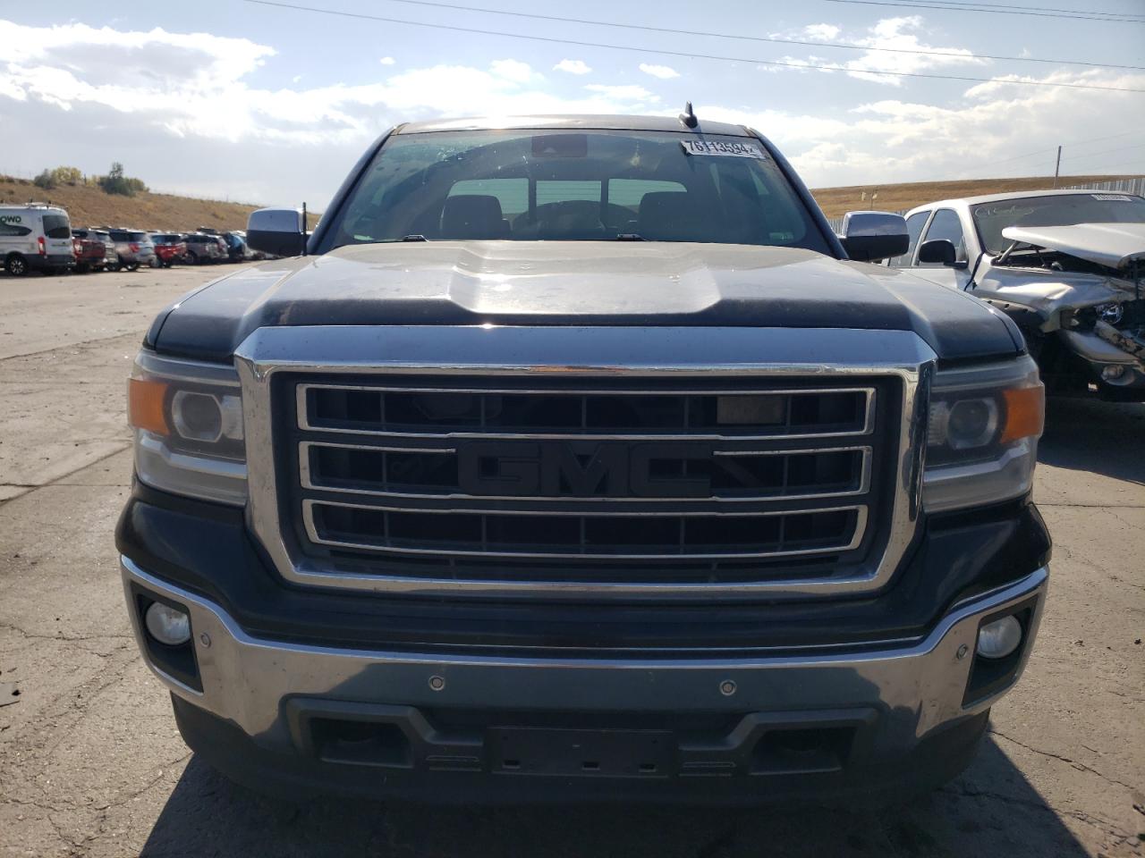 2015 GMC Sierra VIN 3GTU2VEC5FG328143 Copart auction photo, side / hail damage thumbnail 5