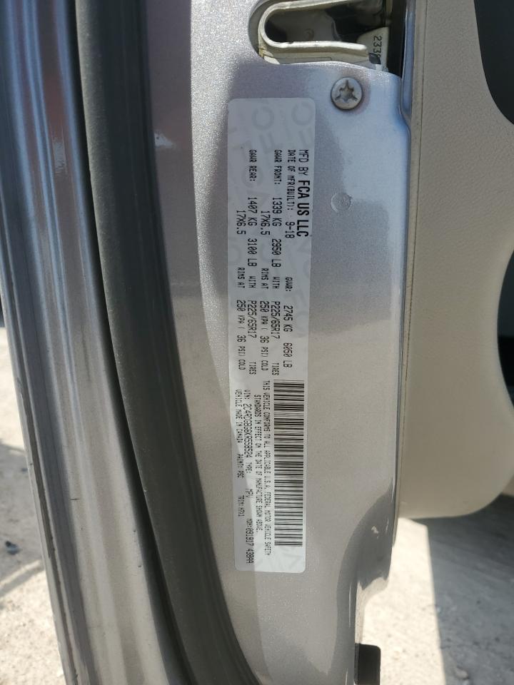 2019 Dodge Caravan VIN 2C4RDGBG6KR558524 Copart auction photo, front end / rear end damage thumbnail 16
