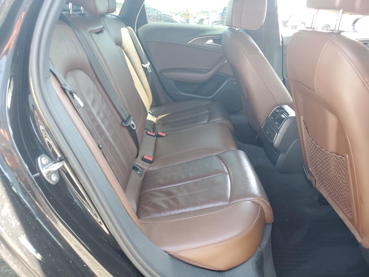 2014 Audi A6 VIN WAUGFAFCXEN124918 Copart auction photo, top/roof damage thumbnail 10