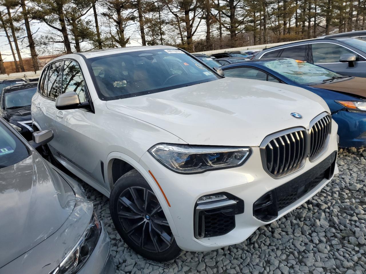 2020 BMW X5 VIN 5UXJU4C02LLE45422 Copart auction photo, normal wear / vandalism damage thumbnail 4