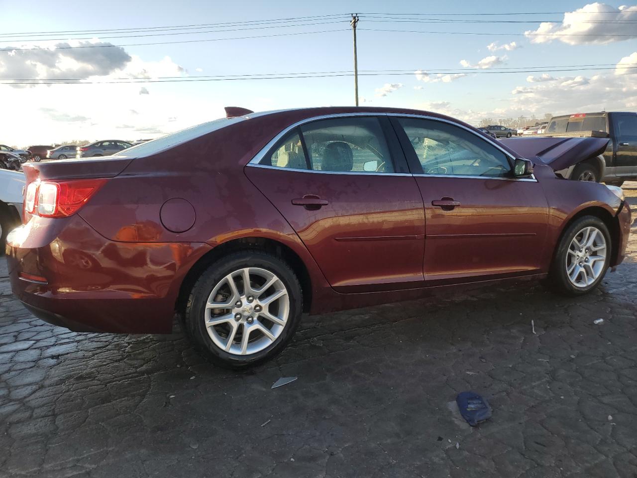 2015 Chevrolet Malibu VIN 1G11C5SL4FF247701 Copart auction photo, front end damage thumbnail 3