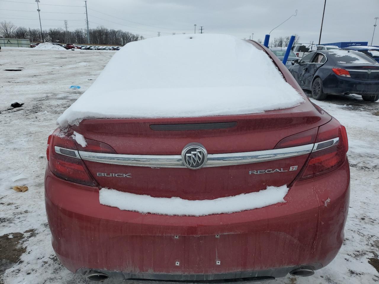 2015 Buick Regal VIN 2G4GK5EX8F9286671 Copart auction photo, all over / front end damage thumbnail 6