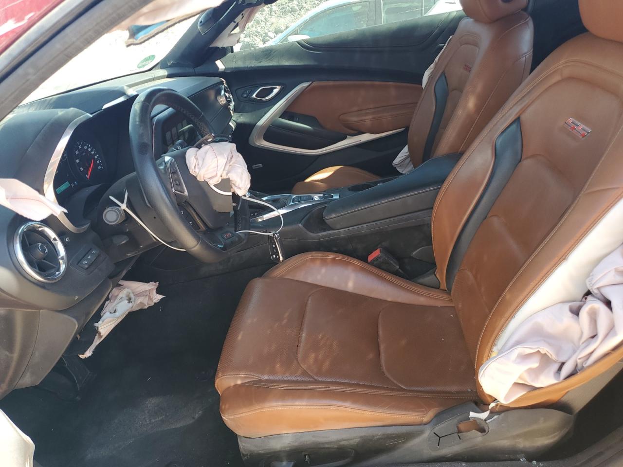 2016 Chevrolet Camaro VIN 1G1FH1R75G0177073 Copart auction photo, rollover damage thumbnail 7
