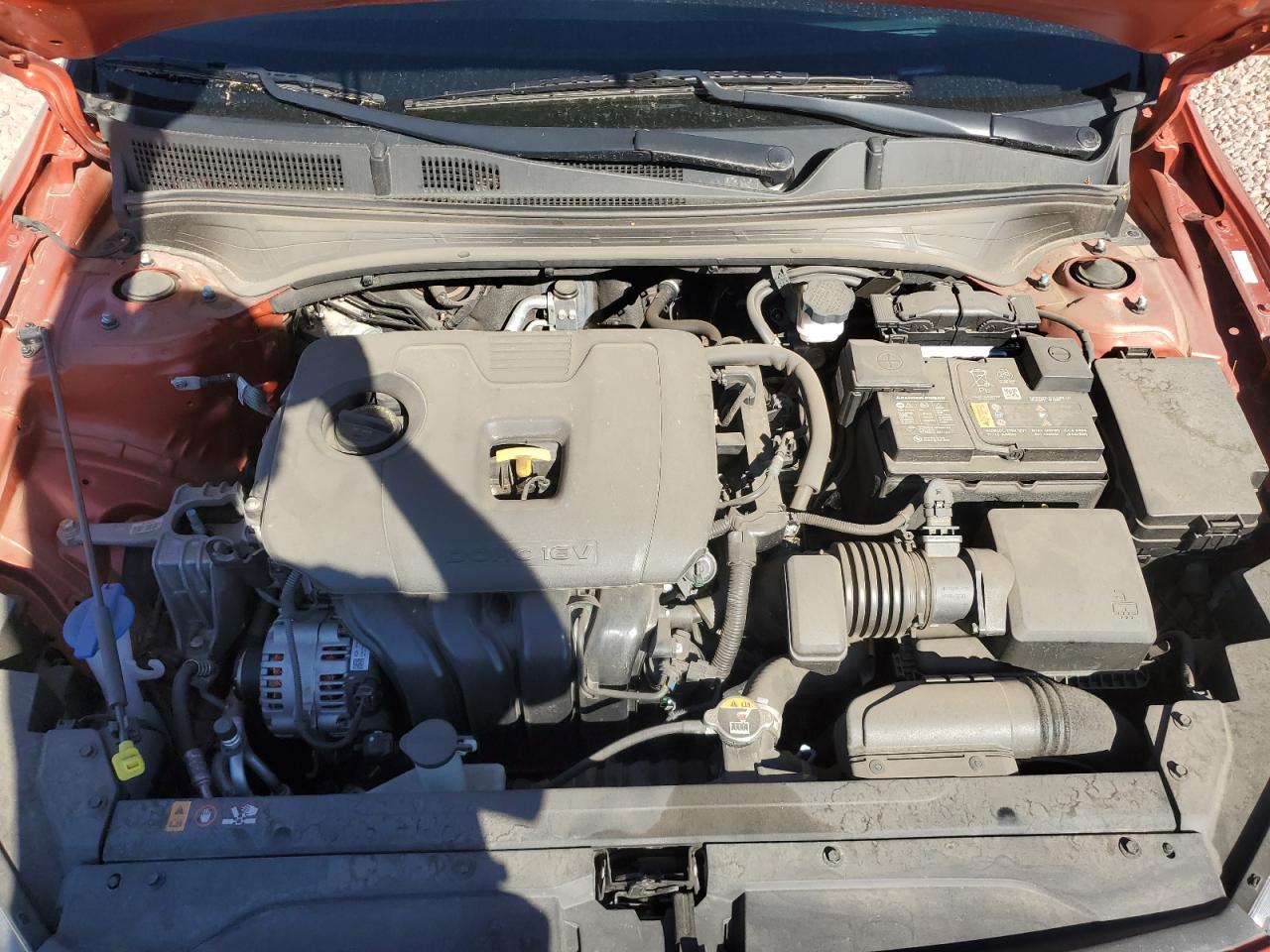 2022 KIA Forte VIN 3KPF24AD0NE416349 Copart auction photo, rear end damage thumbnail 11