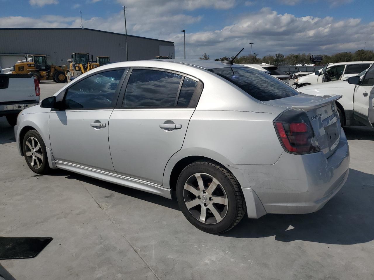 2011 Nissan Sentra VIN 3N1AB6AP3BL718728 Copart auction photo, frame damage / top/roof damage thumbnail 2