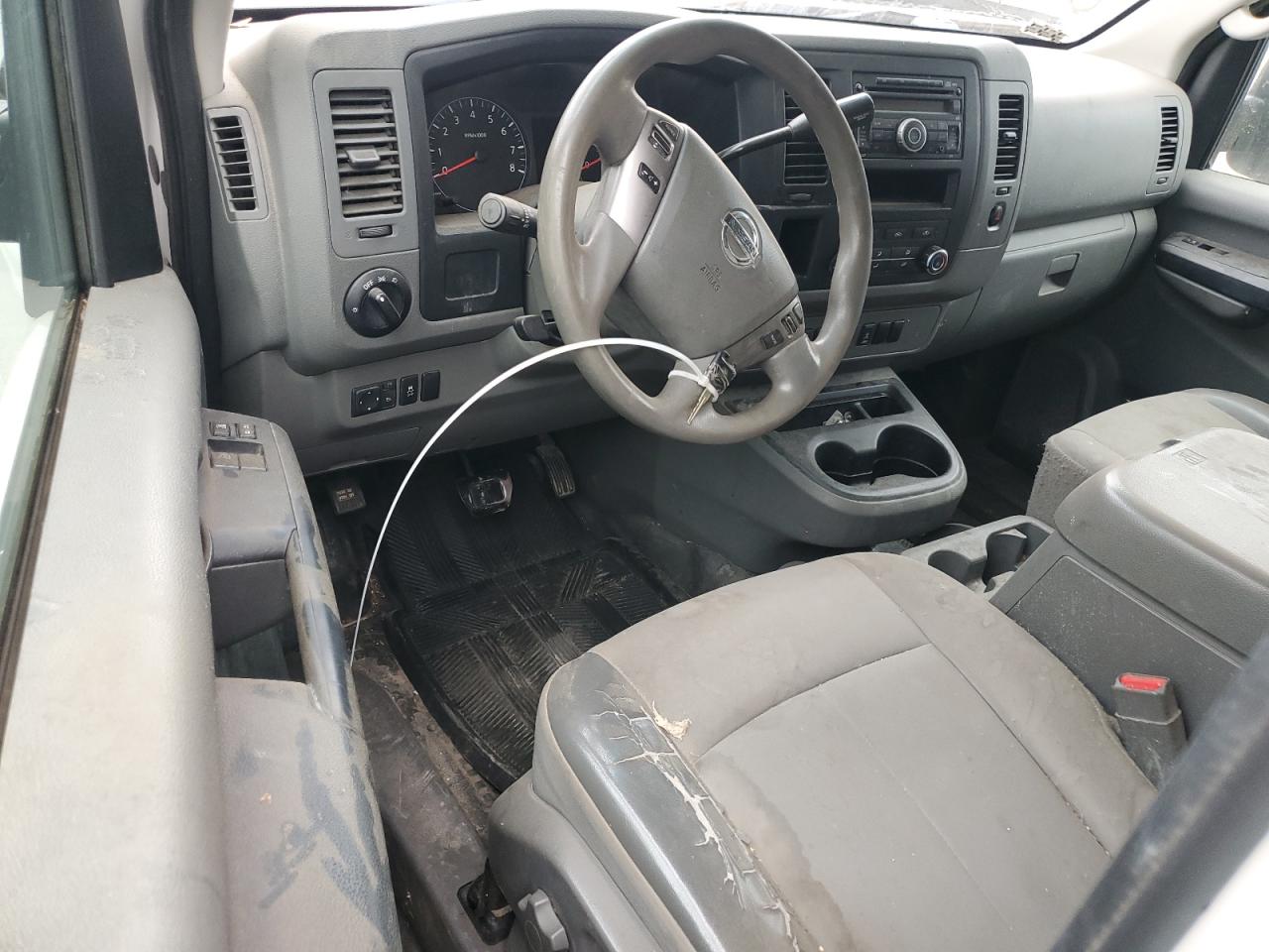 2012 Nissan NV VIN 1N6AF0LX1CN110121 Copart auction photo, front end damage thumbnail 8