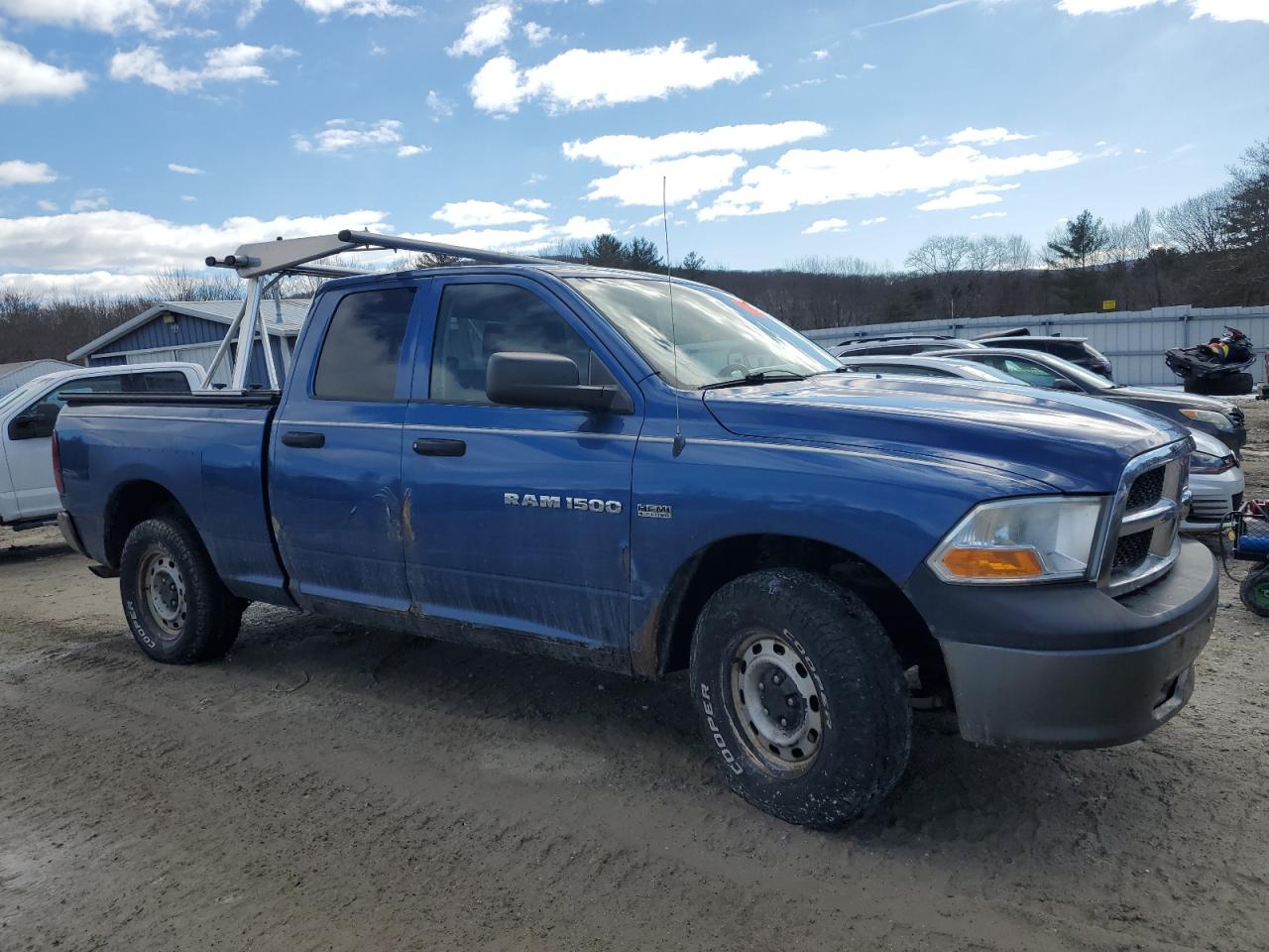 2011 Dodge RAM VIN 1D7RV1GT9BS516076 Copart auction photo, mechanical / front end damage thumbnail 4