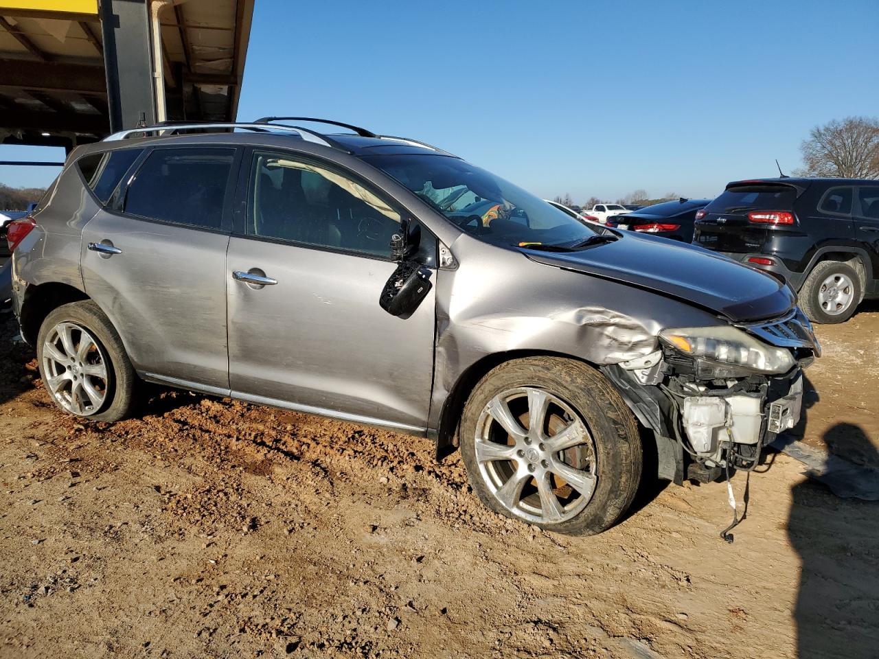 2012 Nissan Murano VIN JN8AZ1MU0CW116141 Copart auction photo, all over damage thumbnail 4