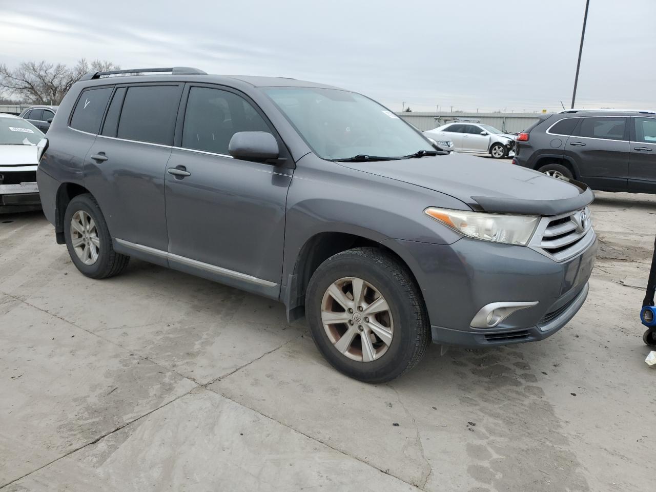 2012 Toyota Highlander VIN 5TDZK3EHXCS066543 Copart auction photo, rear end damage thumbnail 4
