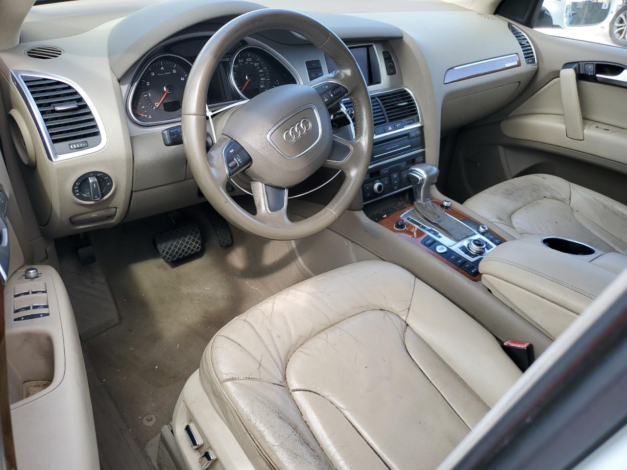 2014 Audi Q7 VIN WA1LGAFE9ED009565 Copart auction photo, mechanical damage thumbnail 8