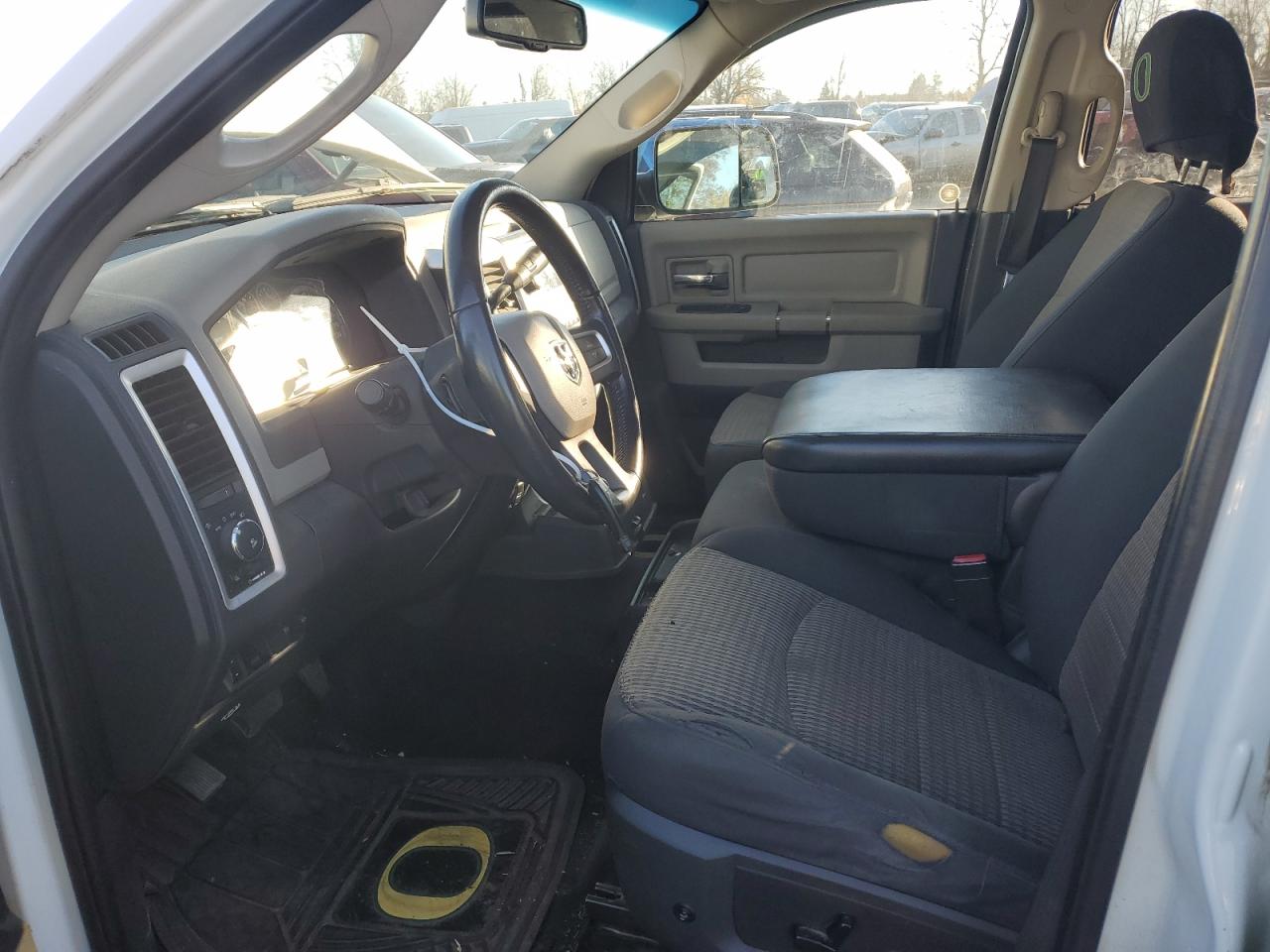 2010 Dodge RAM VIN 3D7TT2CT6AG178794 Copart auction photo, rear end damage thumbnail 7