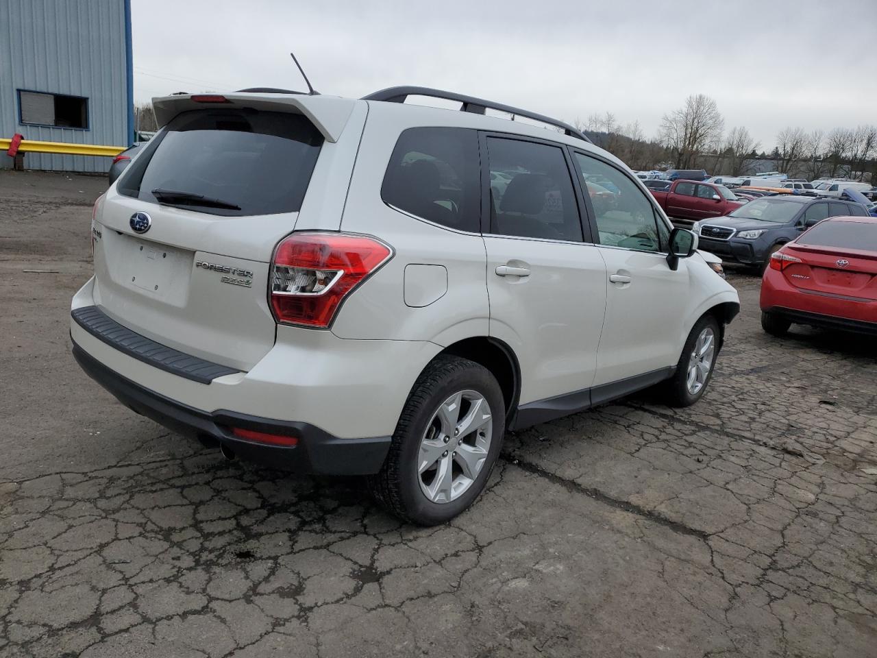 2015 Subaru Forester VIN JF2SJAHC4FH430037 Copart auction photo, front end damage thumbnail 3