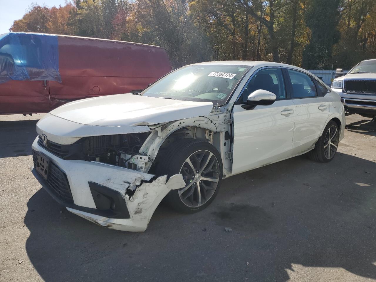 2022 Honda Civic VIN 2HGFE1F97NH314613