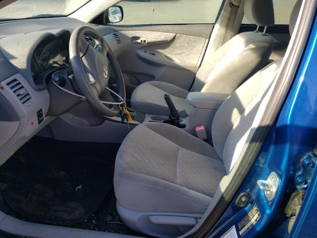 2009 Toyota Corolla VIN JTDBL40E099039697 Copart auction photo, side / front end damage thumbnail 7