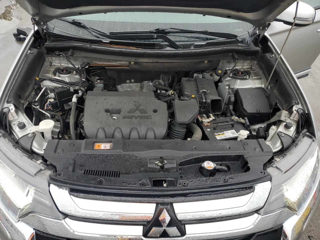 2018 Mitsubishi Outlander VIN JA4AZ3A37JZ044430 Copart auction photo, burn - engine damage thumbnail 12
