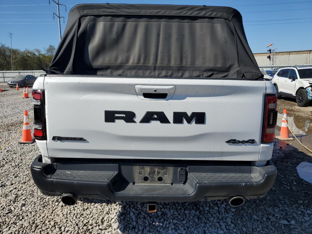 2022 RAM 1500 VIN 1C6SRFLM5NN386108 Copart auction photo, front end / mechanical damage thumbnail 6