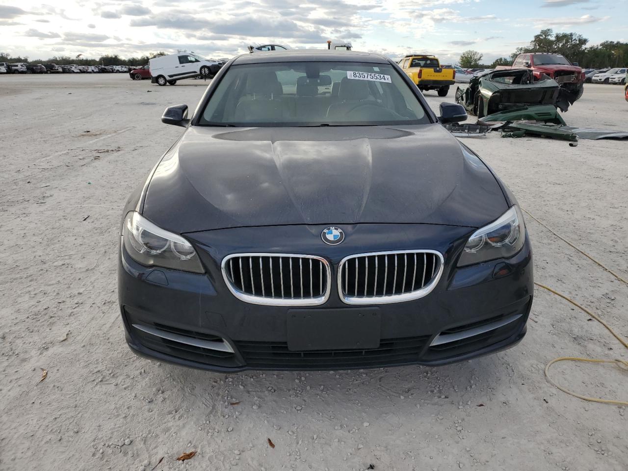 2014 BMW 5er VIN WBA5B3C58ED535812 Copart auction photo, rear end / minor dent/scratches damage thumbnail 5