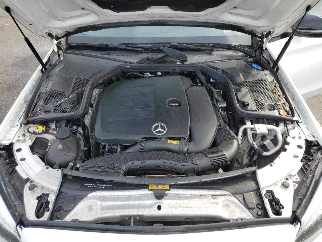 2019 Mercedes-Benz C-klasse VIN 55SWF8EB5KU319236 Copart auction photo, minor dent/scratches damage thumbnail 11