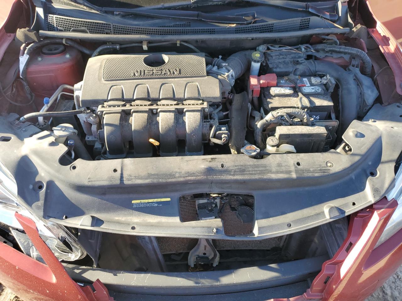 2015 Nissan Sentra VIN 3N1AB7AP5FY366556 Copart auction photo, front end damage thumbnail 11