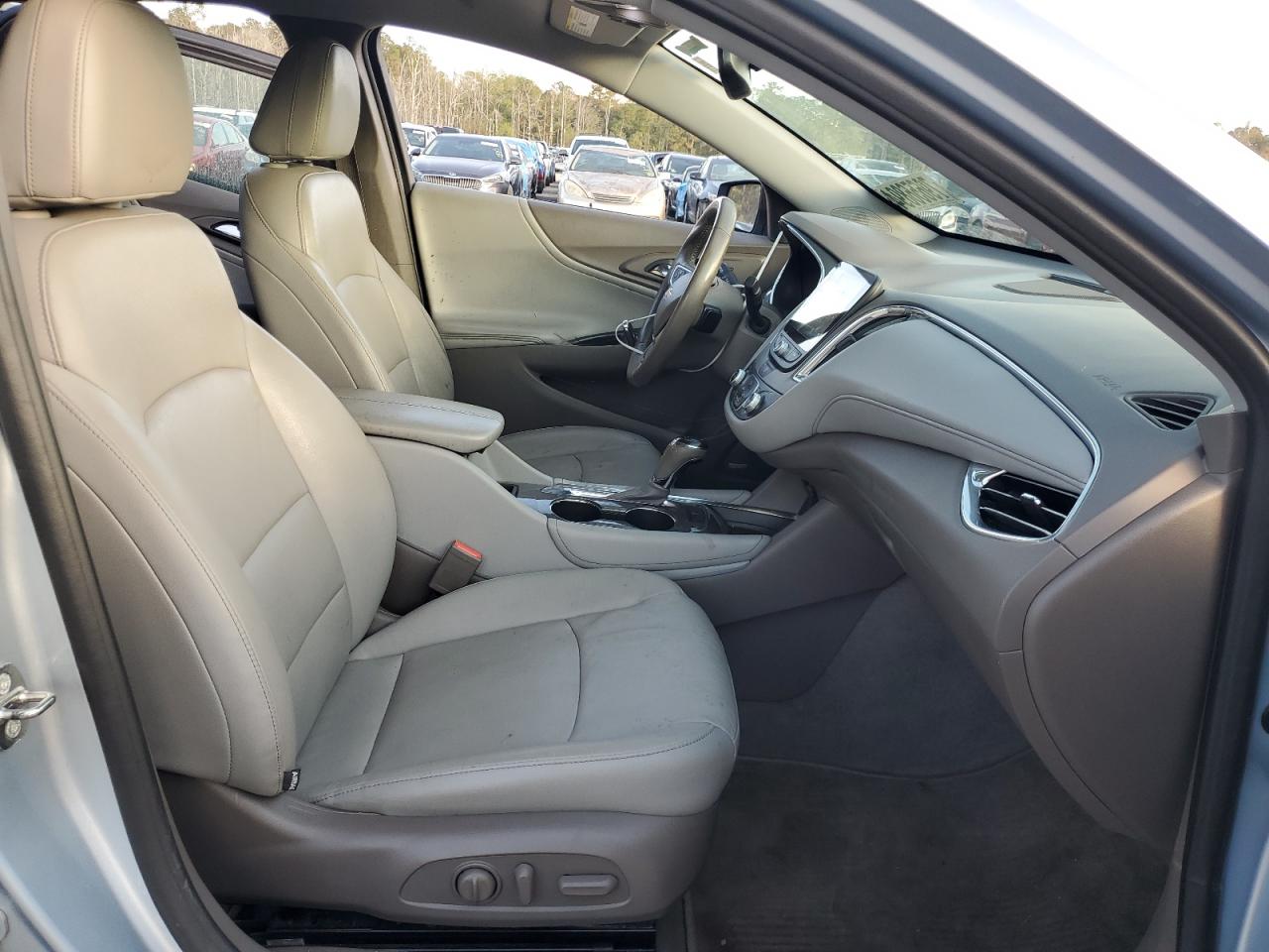 2017 Chevrolet Malibu VIN 1G1ZE5ST7HF141162 Copart auction photo, side damage thumbnail 7