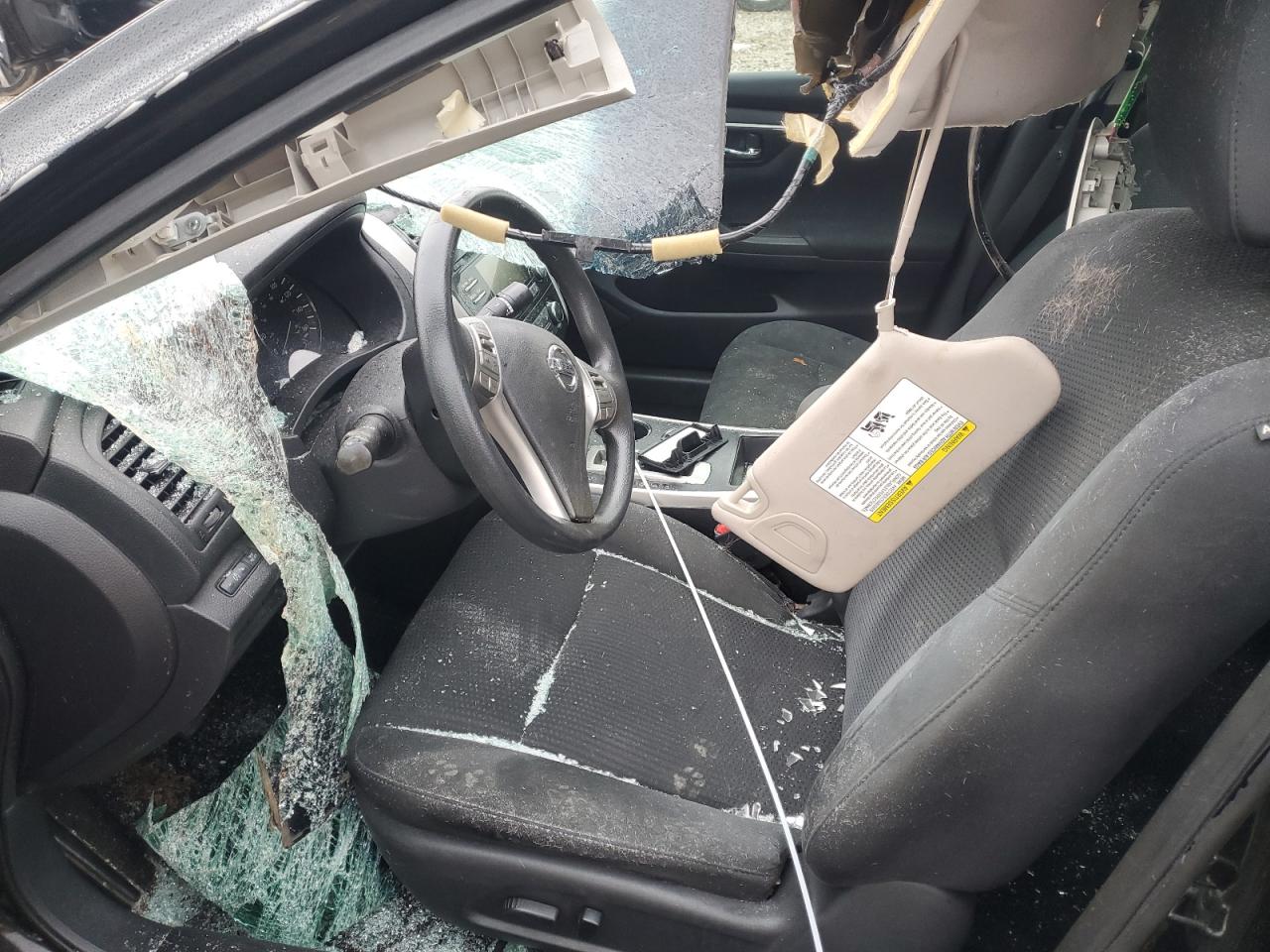 2015 Nissan Altima VIN 1N4AL3AP6FC245567 Copart auction photo, top/roof damage thumbnail 7