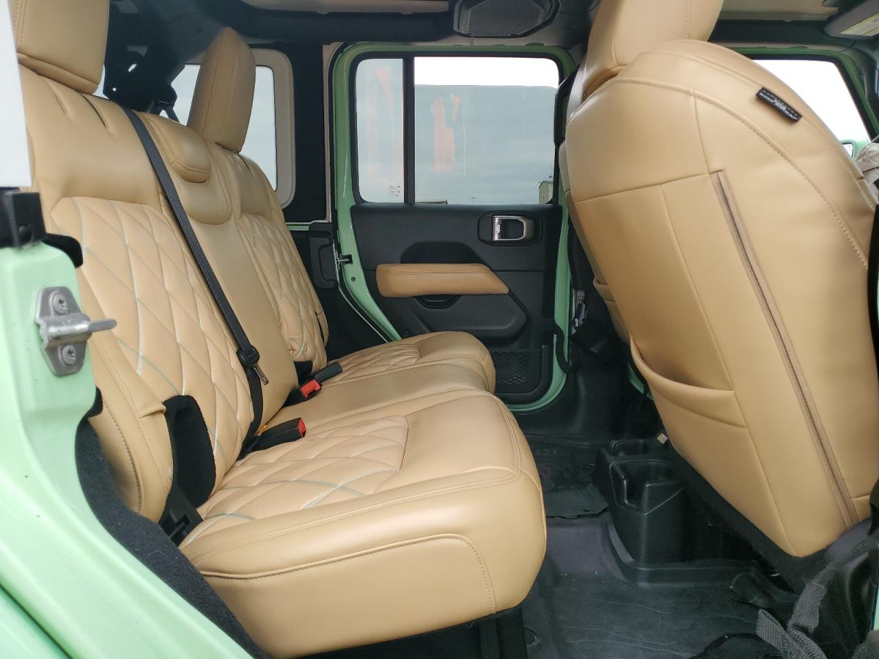 2018 Jeep Wrangler VIN 1C4HJXEN2JW211387 Copart auction photo, front end / hail damage thumbnail 10