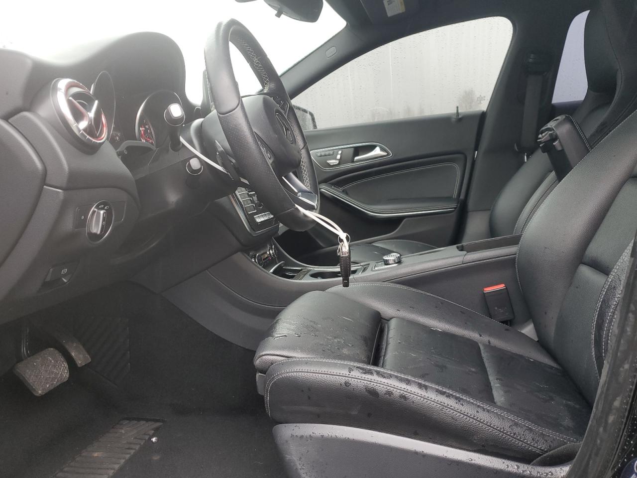 2018 Mercedes-Benz CLA-klasse VIN WDDSJ4GB7JN633691 Copart auction photo, undercarriage / side damage thumbnail 7