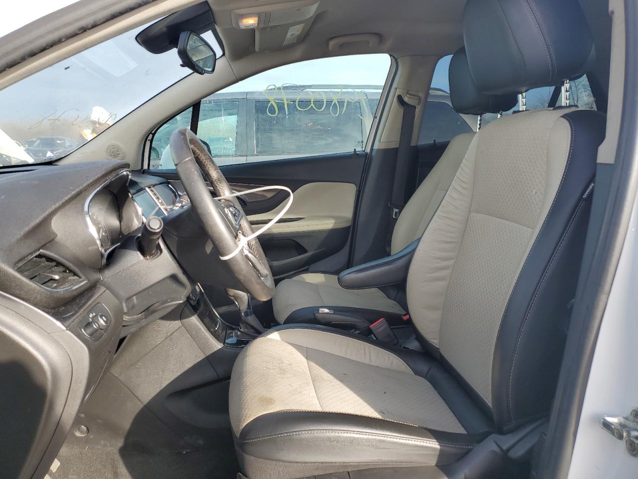 2017 Buick Encore VIN KL4CJASB8HB180465 Copart auction photo, front end damage thumbnail 7
