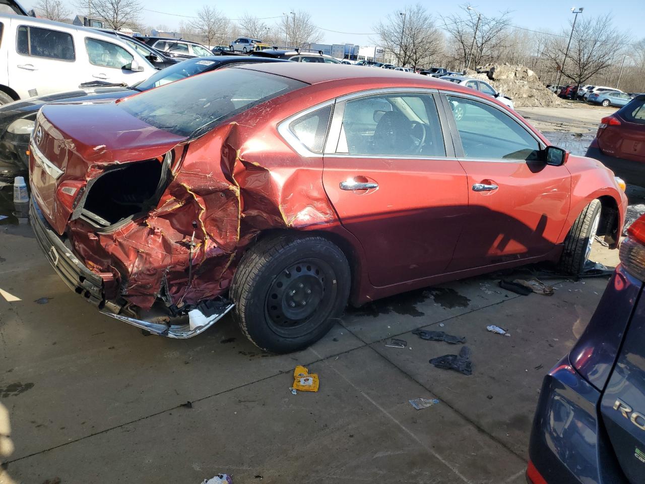 2016 Nissan Altima VIN 1N4AL3AP6GC127214 Copart auction photo, rear end damage thumbnail 3