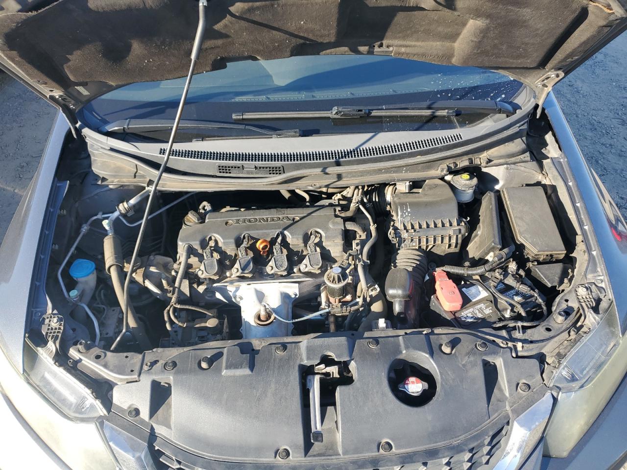 2013 Honda Civic VIN 19XFB2F54DE259607 Copart auction photo, rear end / front end damage thumbnail 11