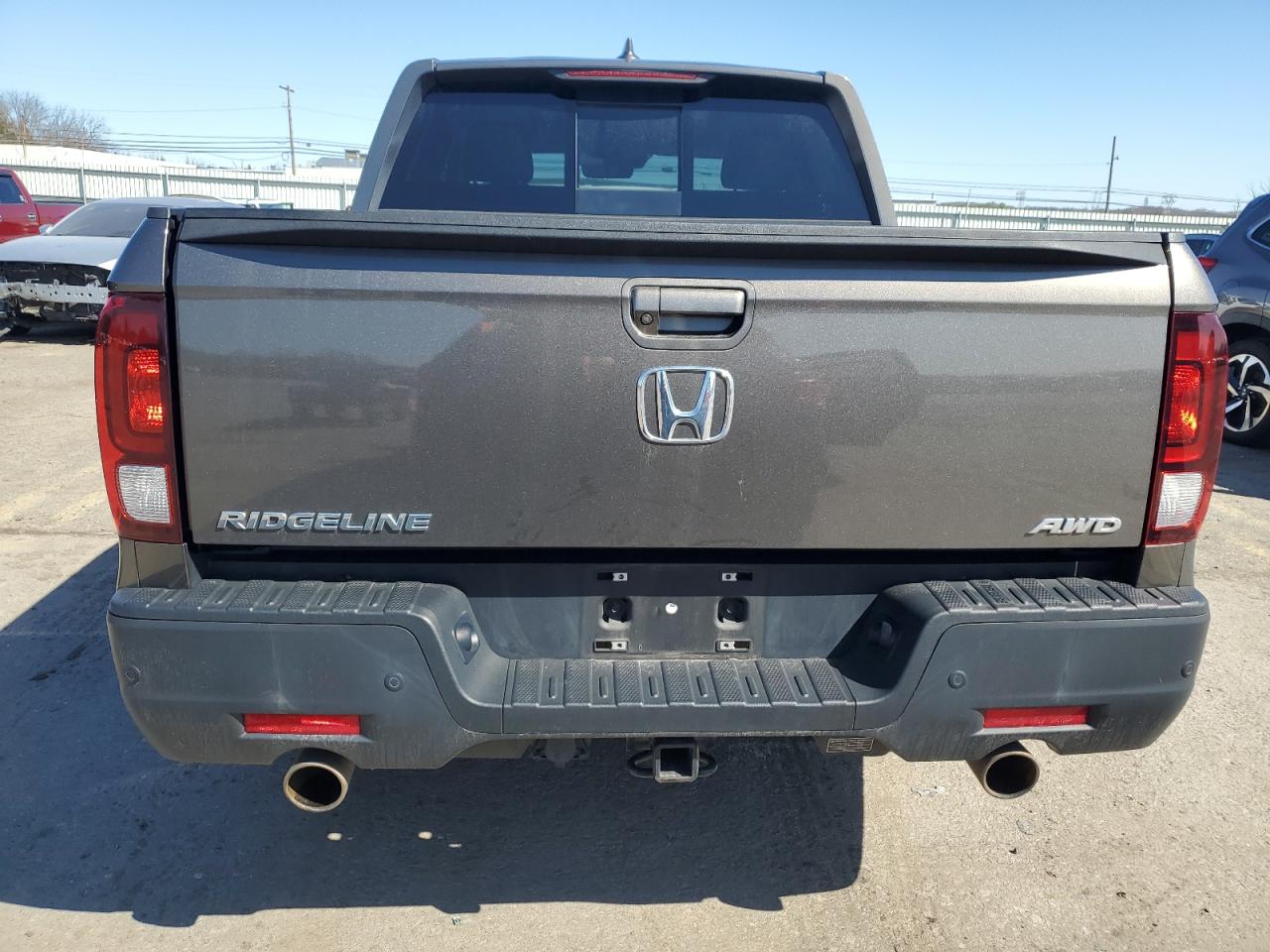 2021 Honda Ridgeline VIN 5FPYK3F70MB020640 Copart auction photo, front end damage thumbnail 6