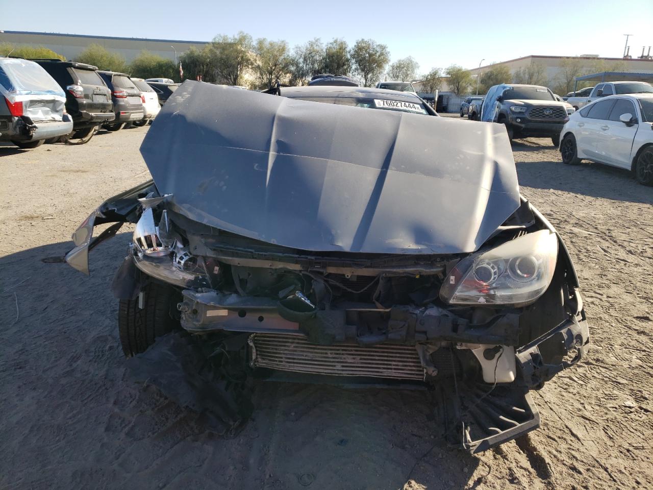 2014 Mercedes-Benz SLK-klasse VIN WDDPK4HA7EF088102 Copart auction photo, front end damage thumbnail 5