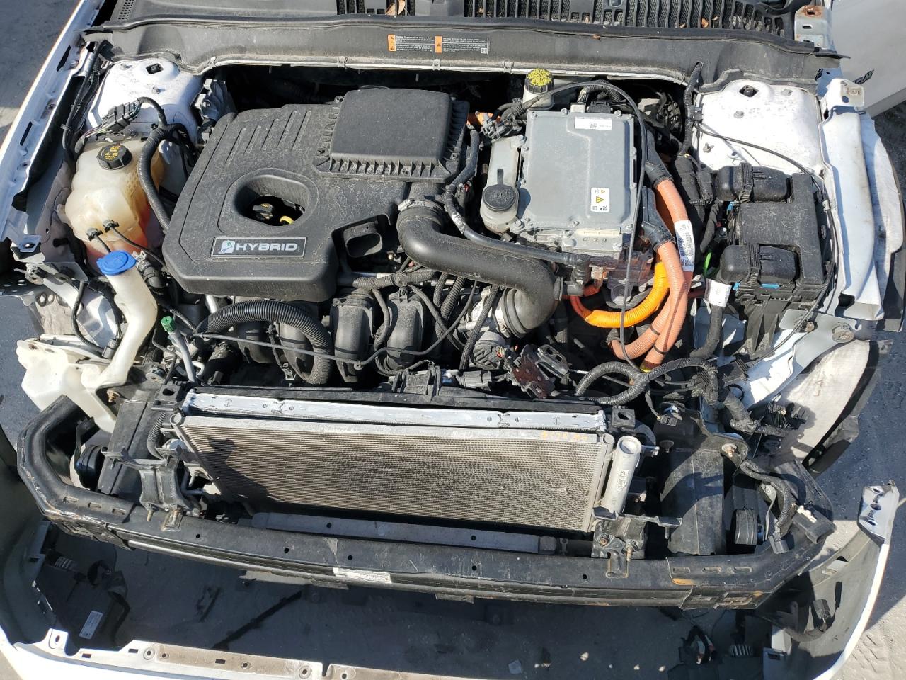 2017 Ford Fusion VIN 3FA6P0RU4HR383910 Copart auction photo, front end damage thumbnail 11