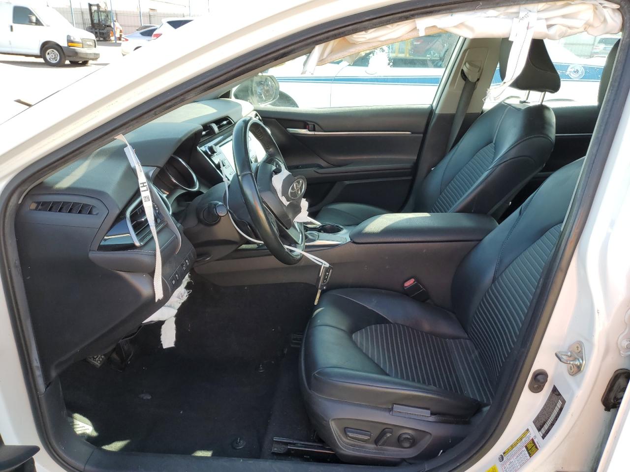 2020 Toyota Camry VIN 4T1G11AK5LU942734 Copart auction photo, front end / rear end damage thumbnail 7