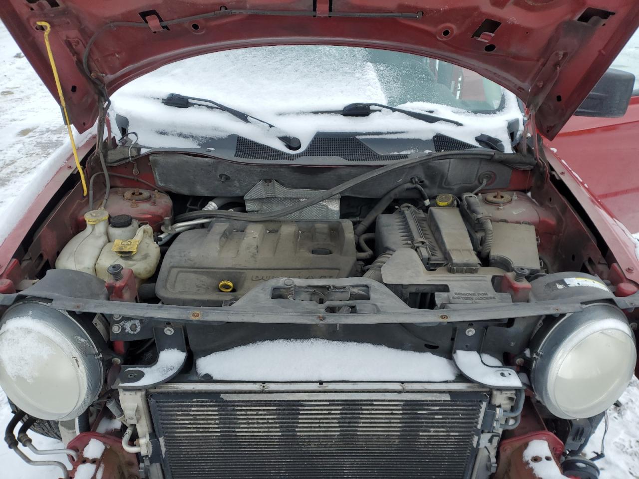 2008 Jeep Liberty (Patriot) VIN 1J8FT28W08D597542 Copart auction photo, front end damage thumbnail 12
