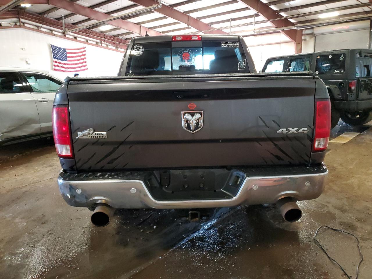 2015 RAM 1500 VIN 1C6RR7LT9FS543931 Copart auction photo, front end / side damage thumbnail 6