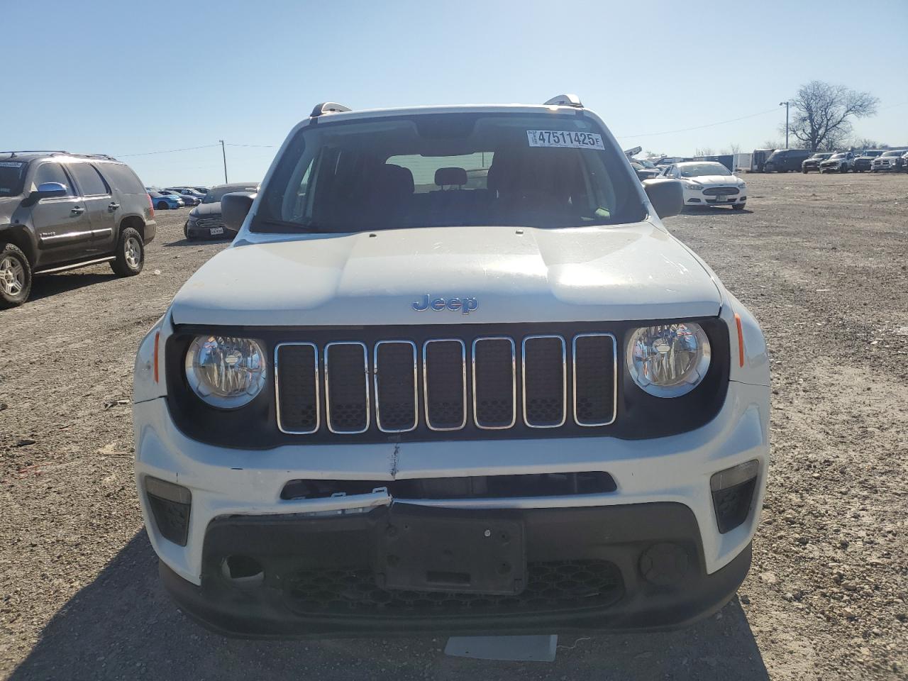 2019 Jeep Renegade VIN ZACNJAAB9KPK86952 Copart auction photo, front end damage thumbnail 5