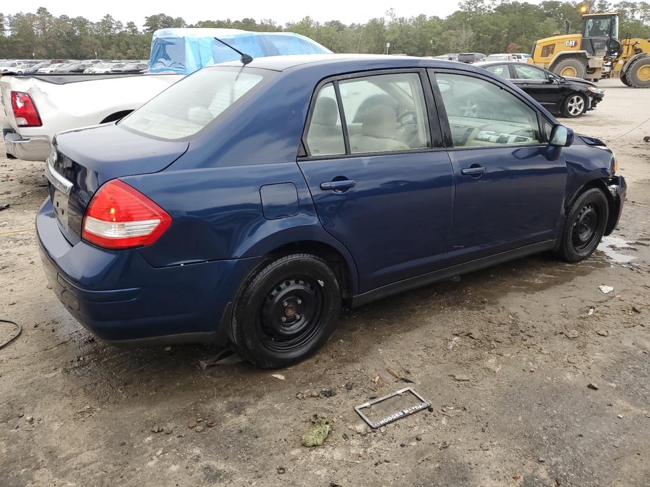 2009 Nissan Versa VIN 3N1BC11E29L485356 Copart auction photo, front end damage thumbnail 4