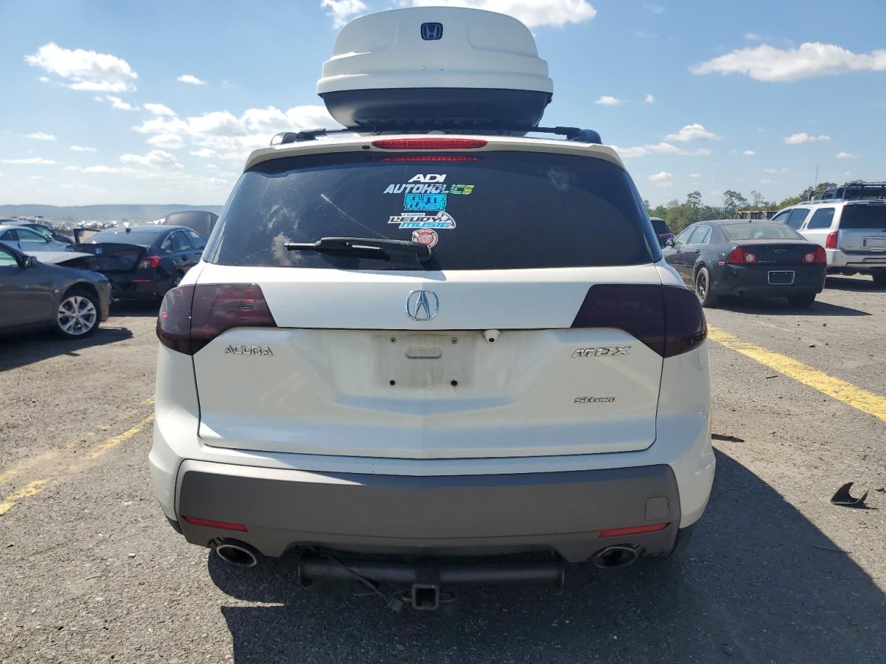 2009 Acura MDX VIN 2HNYD28679H518346 Copart auction photo, front end / side damage thumbnail 6