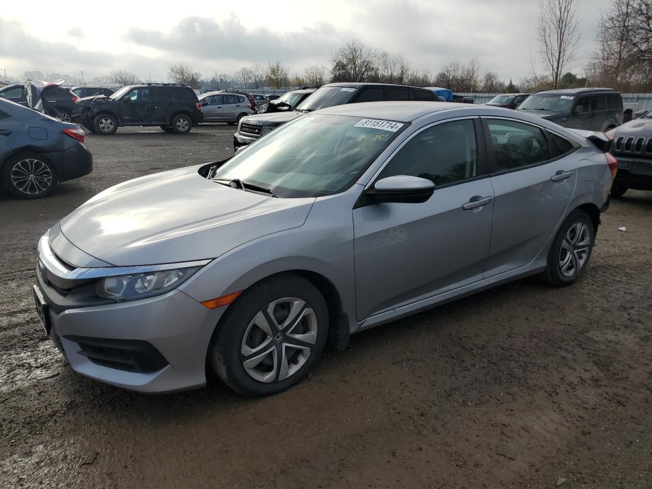 2018 Honda Civic VIN 2HGFC2F53JH041334