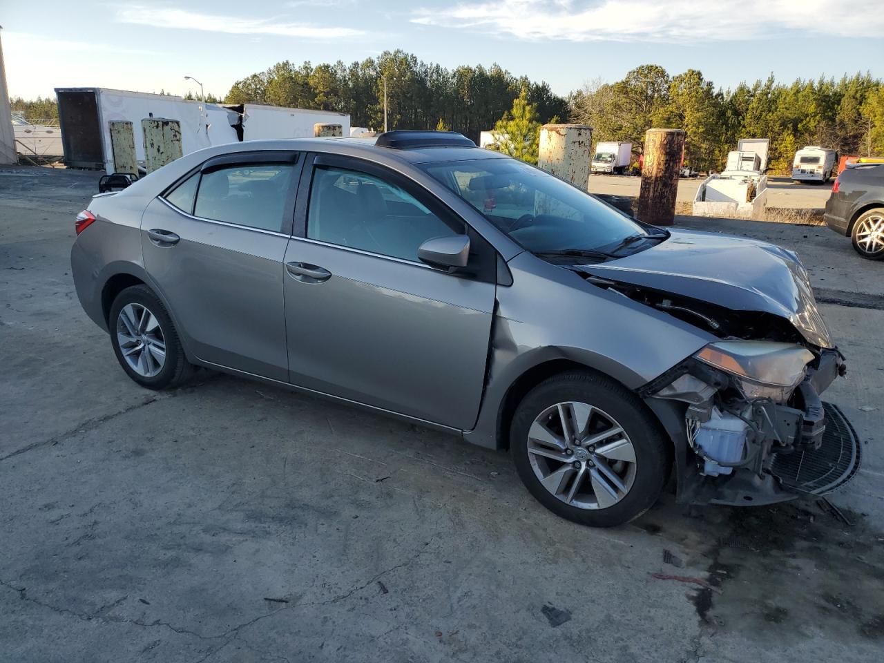 2016 Toyota Corolla VIN 2T1BPRHE4GC483744 Copart auction photo, front end damage thumbnail 4