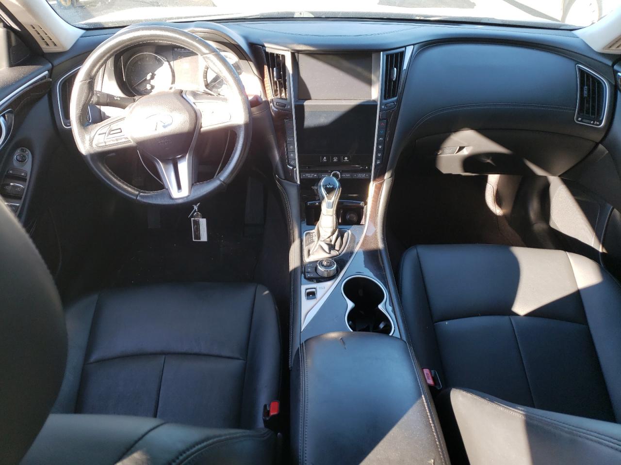2018 Infiniti Q50 VIN JN1CV7AP8JM241062 Copart auction photo, rear end damage thumbnail 8