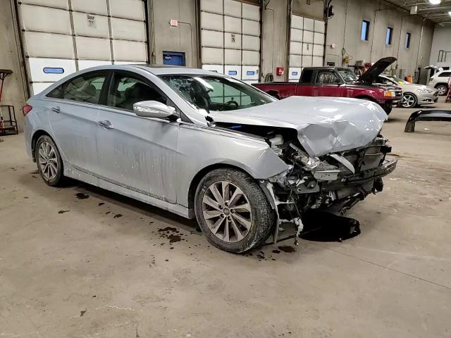 2014 Hyundai Sonata VIN 5NPEC4AC1EH901255 Copart auction photo, front end damage thumbnail 11