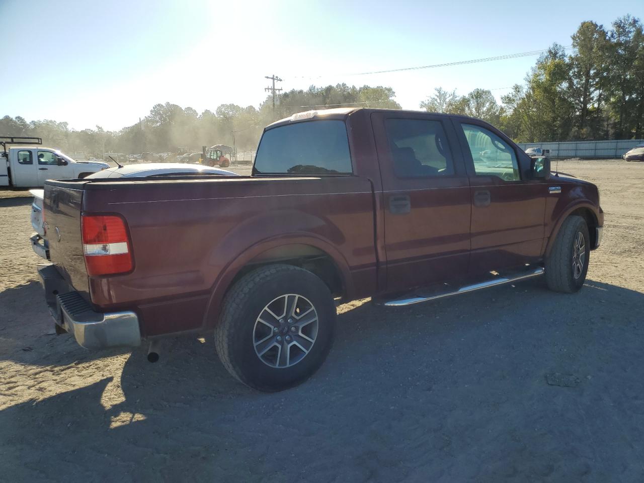 2005 Ford F-150 VIN 1FTPW12505FA78505 Copart auction photo, minor dent/scratches damage thumbnail 3